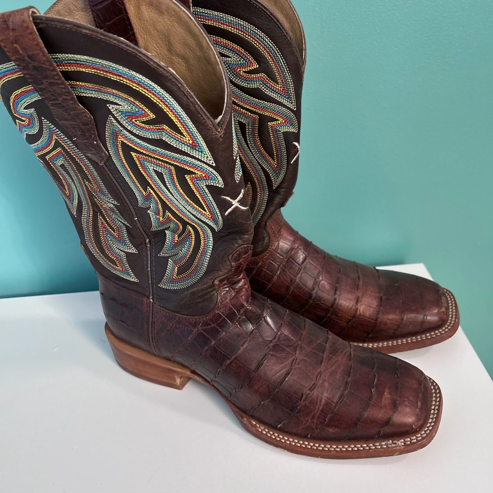 Twisted X Men’s Caiman Leather Boots